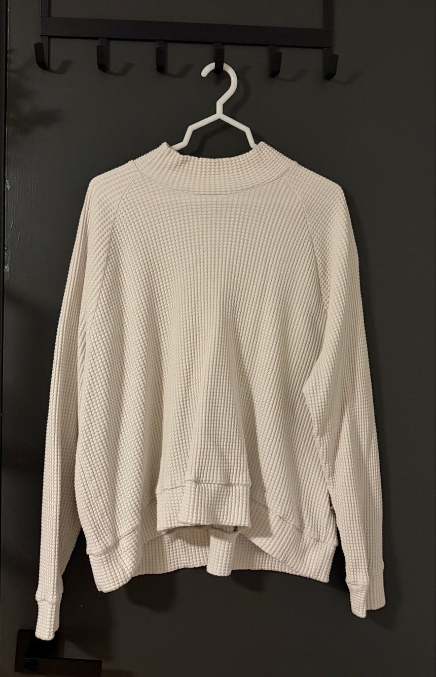 The North Face White Chabot Mockneck